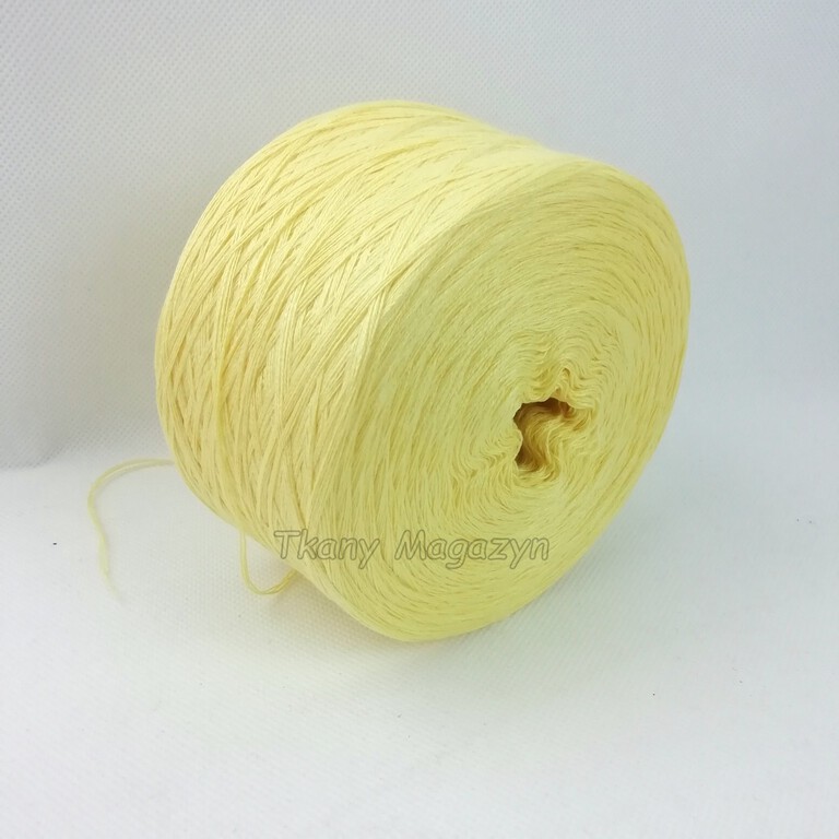 Motki bawełna z akrylem żółty (1)